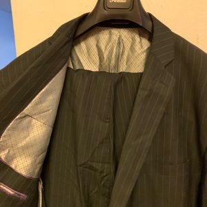 Vinci Navy/blue pin stripe , 60R,